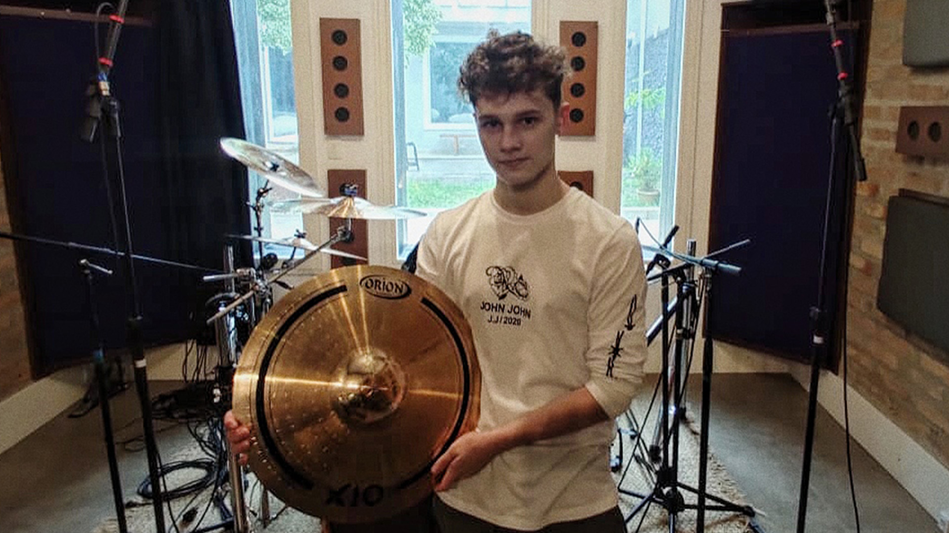 Leia mais sobre o artigo Luigi Paraventi: baterista prodígio vira parceiro Orion Cymbals