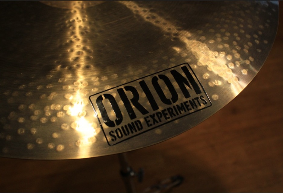 Foto de prato de bateria da linha Sound Experiments da Orion Cymbals