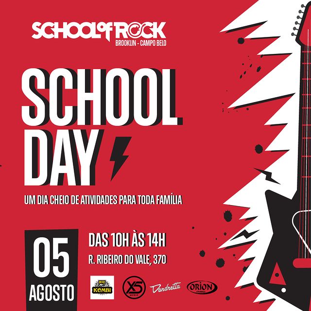 Leia mais sobre o artigo “School Day” da School of Rock Brooklin Campo Belo