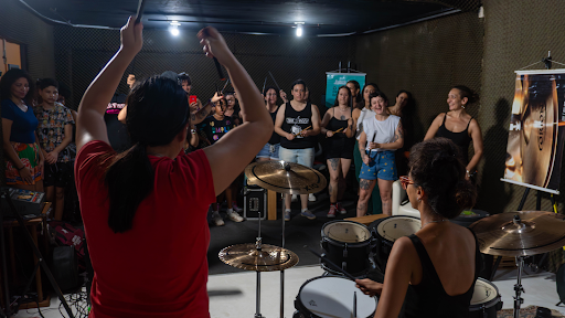 Oficina de Bateria para Garotas no Rio de Janeiro